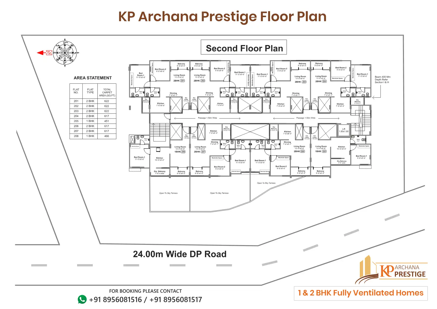 Archana Prestige Floor Plans & Layout