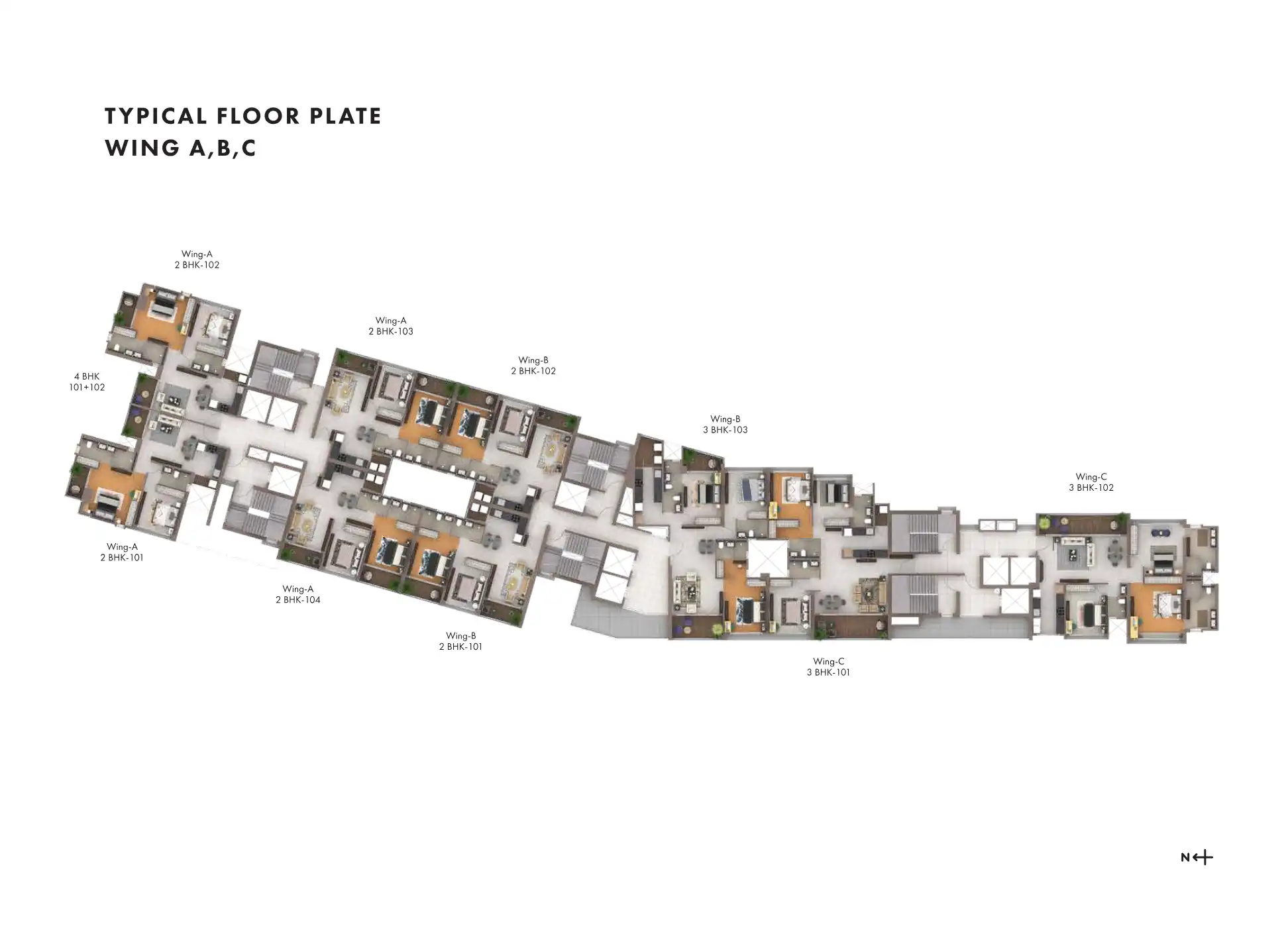 City Rise Floor Plans & Layout