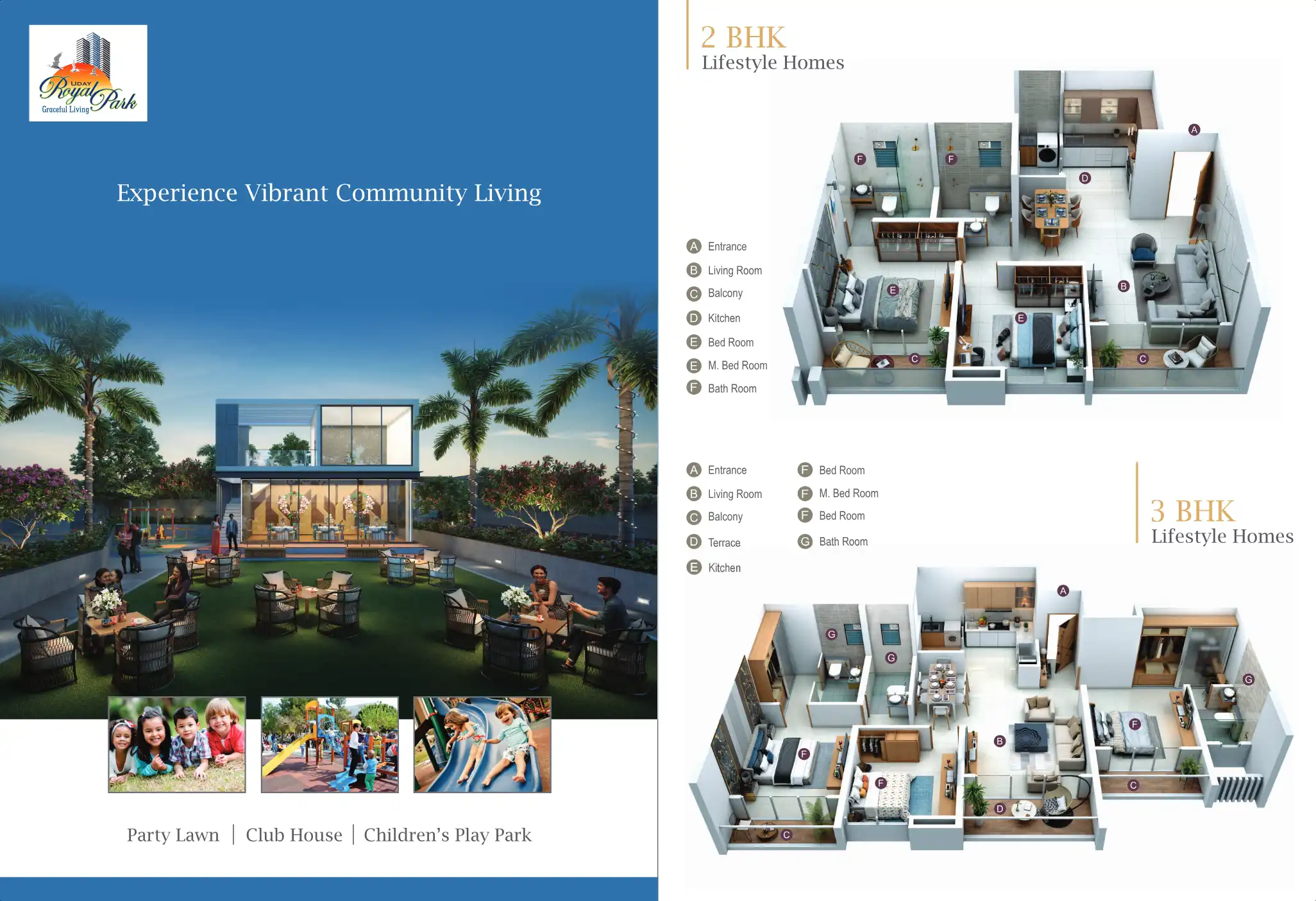 Quality Royal Park Floor Plans & Layout