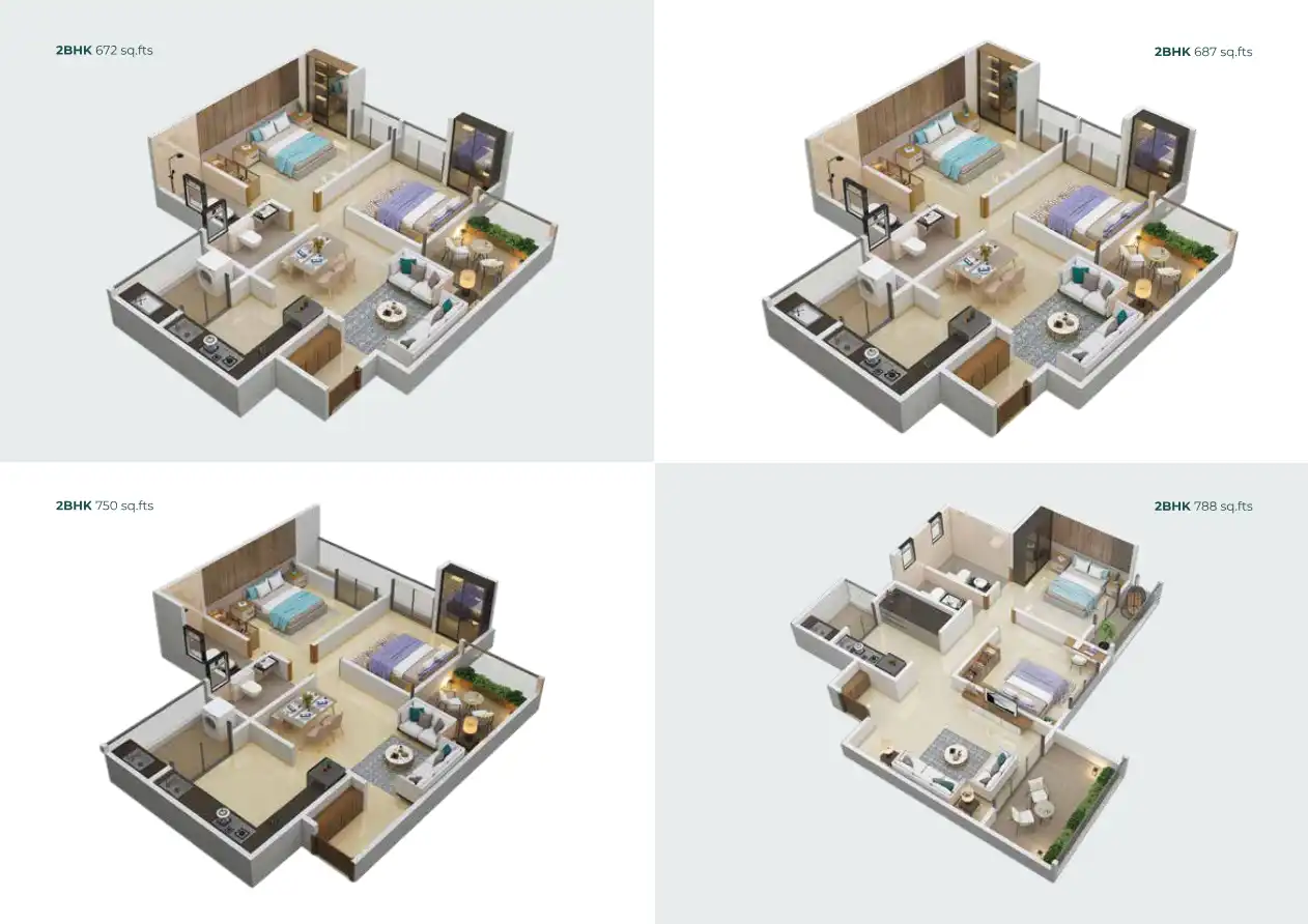 Grand Exotica Floor Plans & Layout