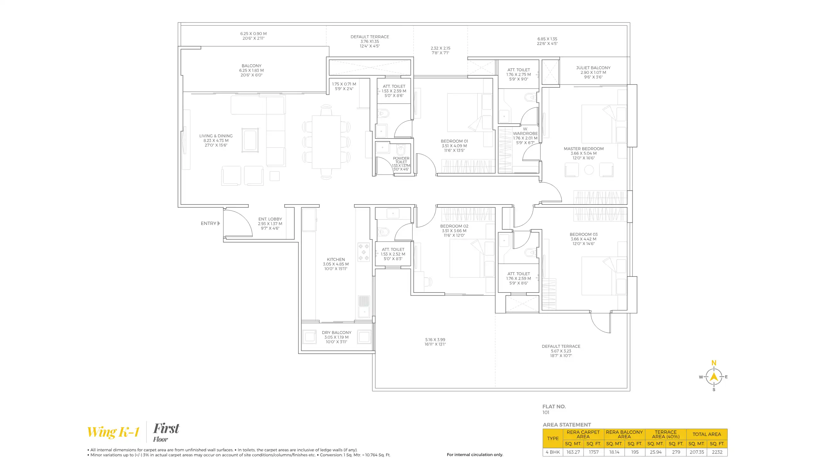 Envogue1 Floor Plans & Layout