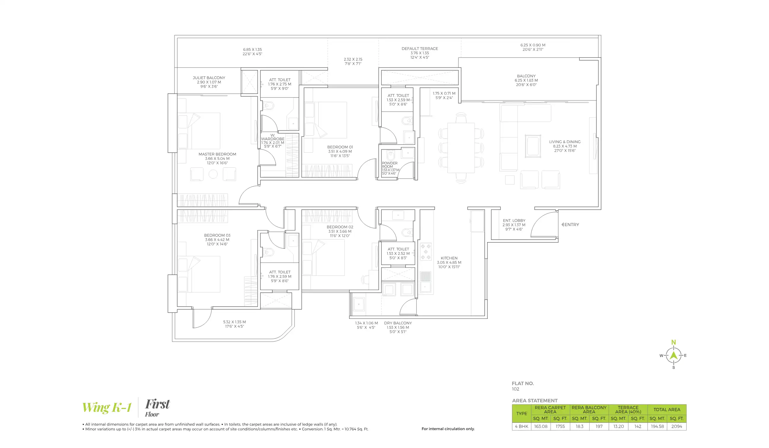 Envogue1 Floor Plans & Layout