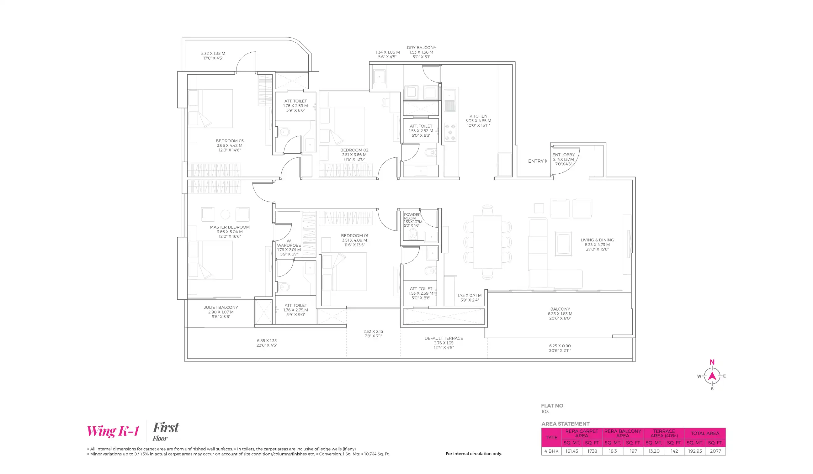 Envogue1 Floor Plans & Layout