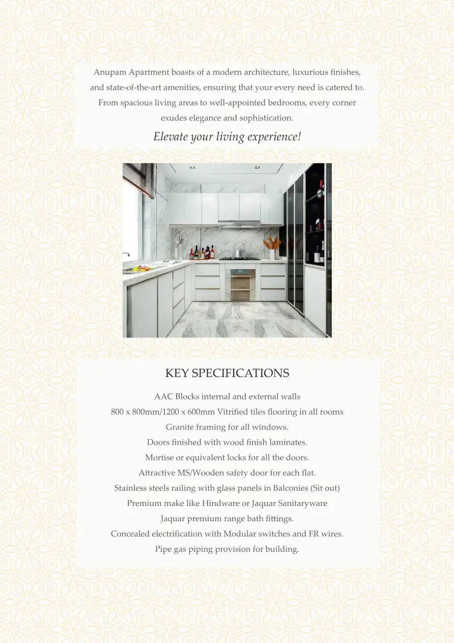 Anupam Apartment Floor Plans & Layout