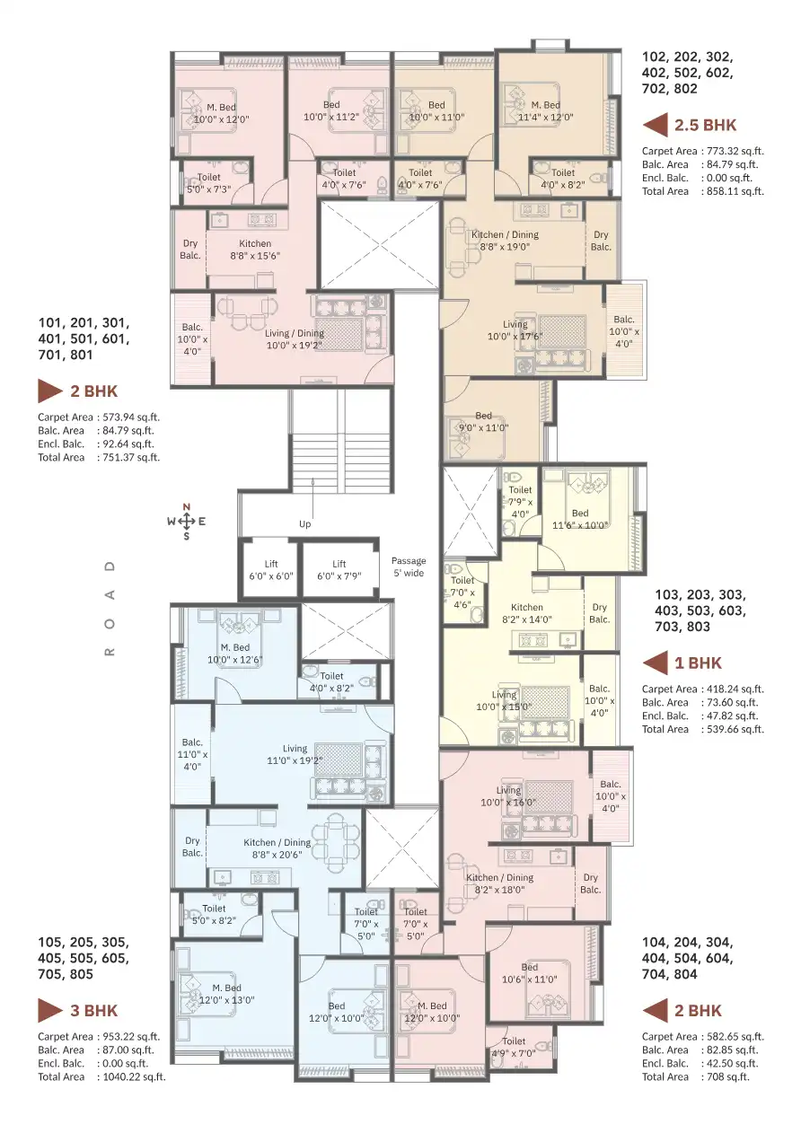 Daffodil Homes Floor Plans & Layout