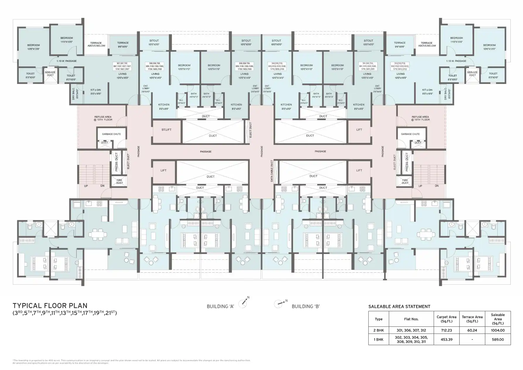 Avenue Promenade Floor Plans & Layout