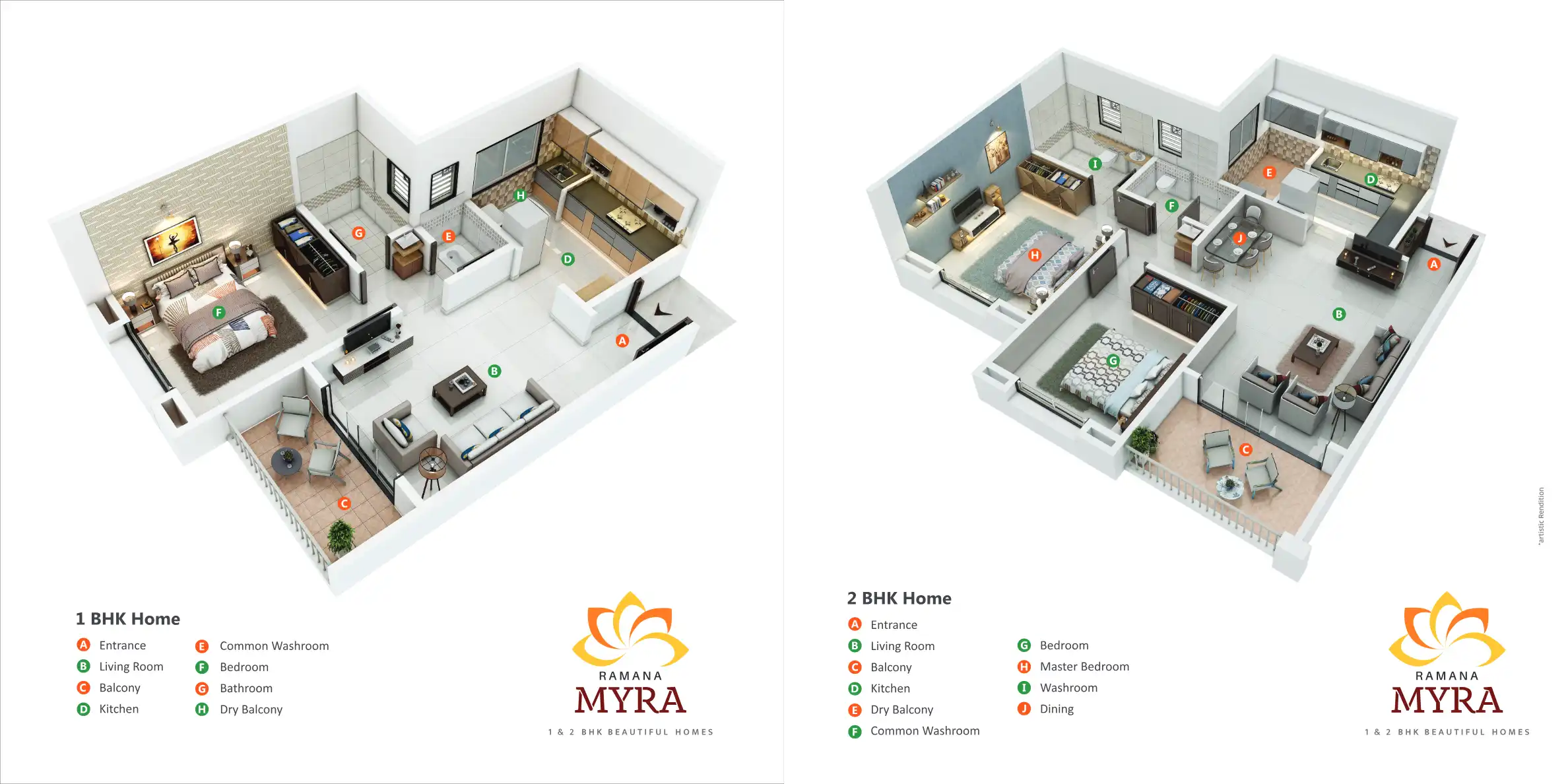 Ramana Myra Floor Plans & Layout