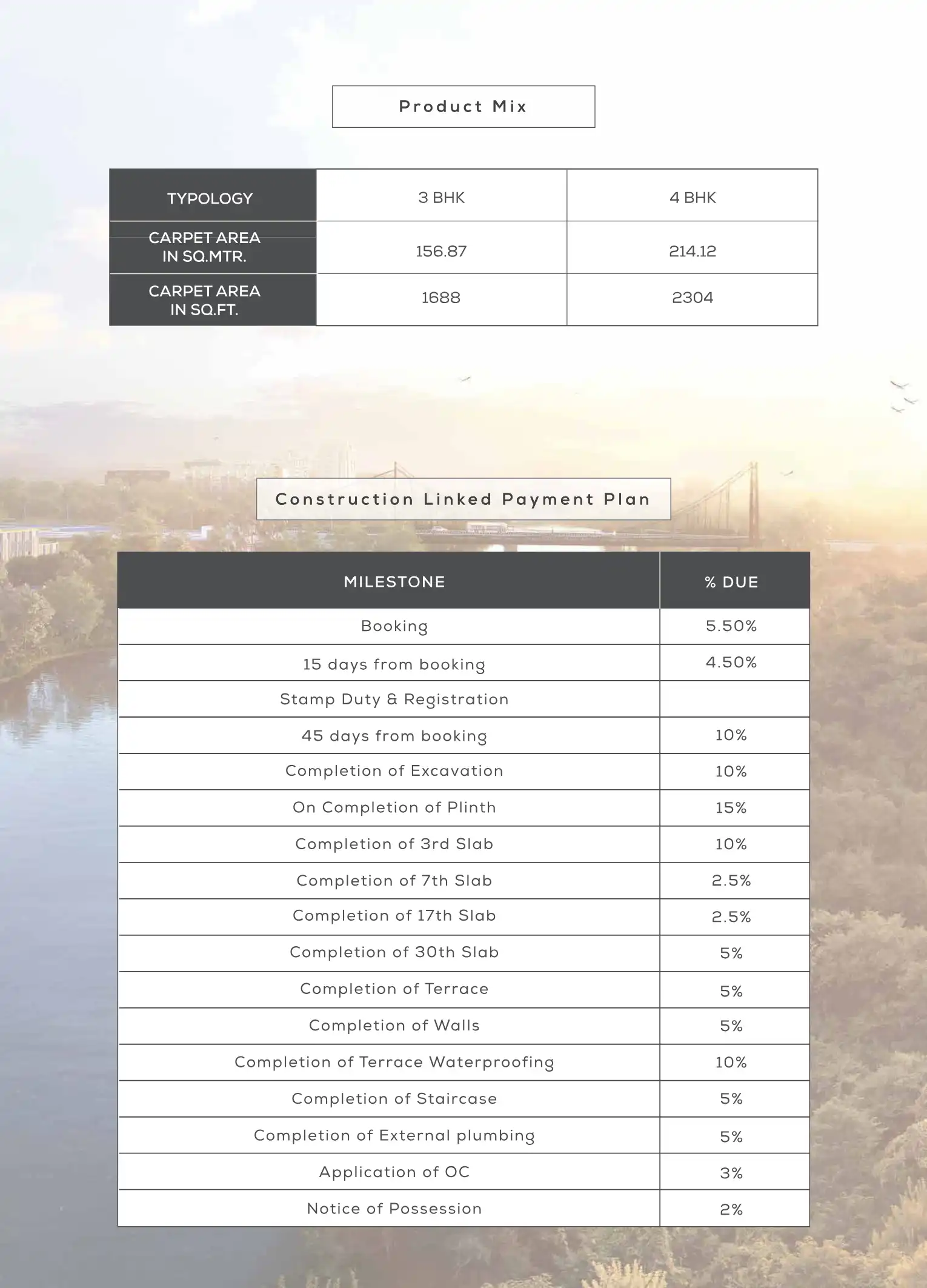 Godrej River Royale Floor Plans & Layout
