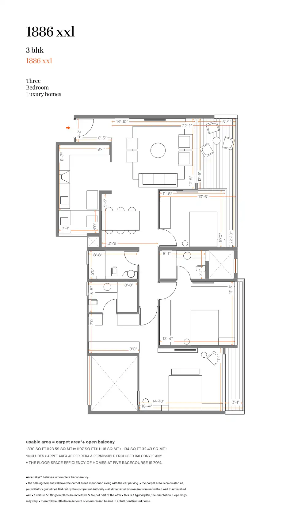 5 Racecourse by Skyi Floor Plans & Layout
