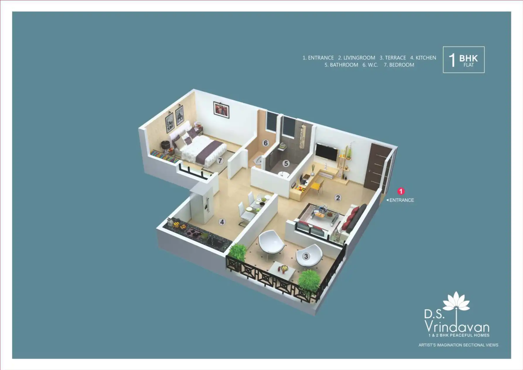 Vrundavan Residency Floor Plans & Layout