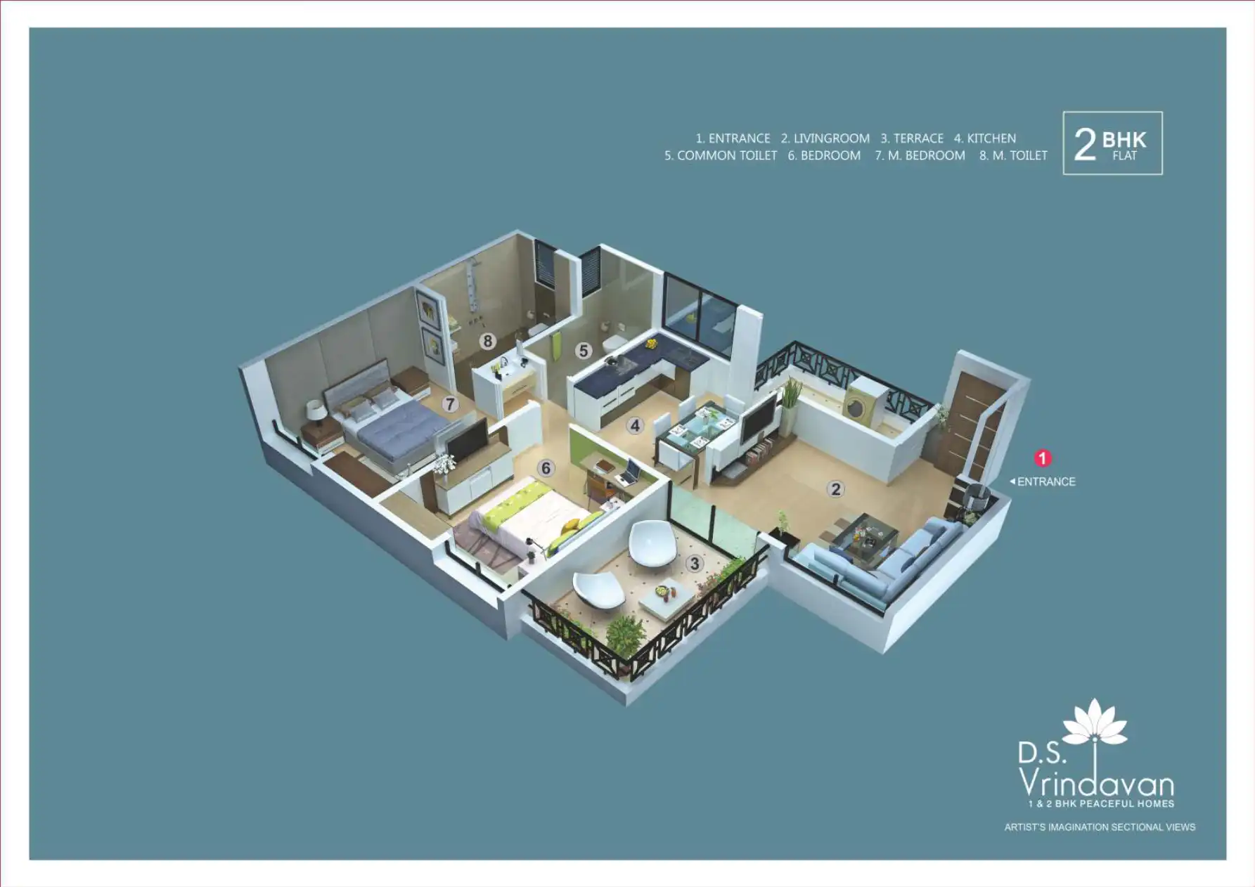 Vrundavan Residency Floor Plans & Layout