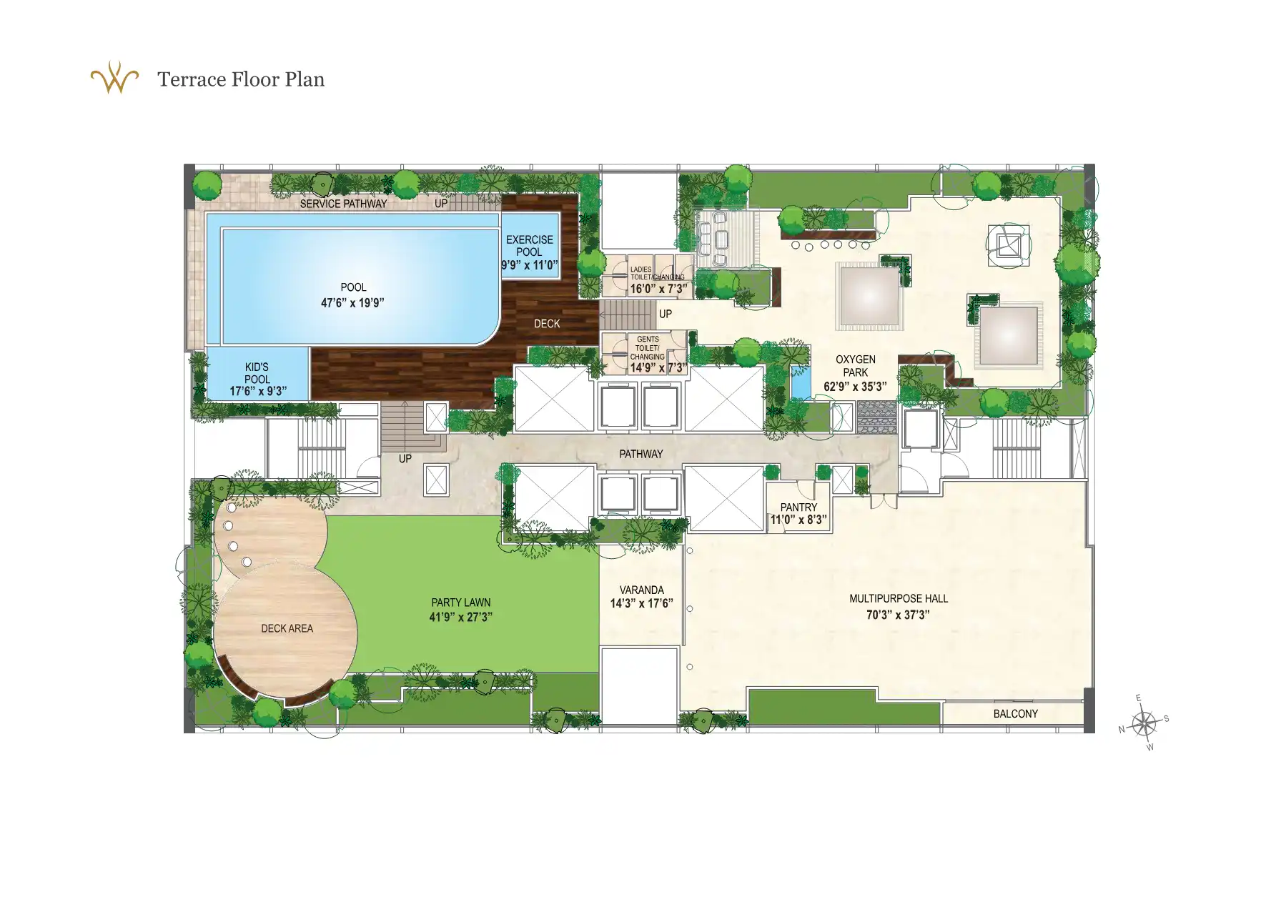 Crown 8 Floor Plans & Layout