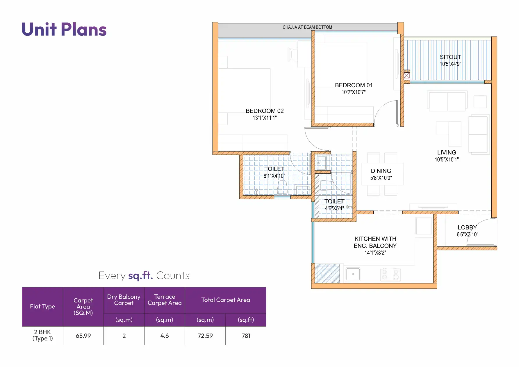 MY Home Akurdi Floor Plans & Layout