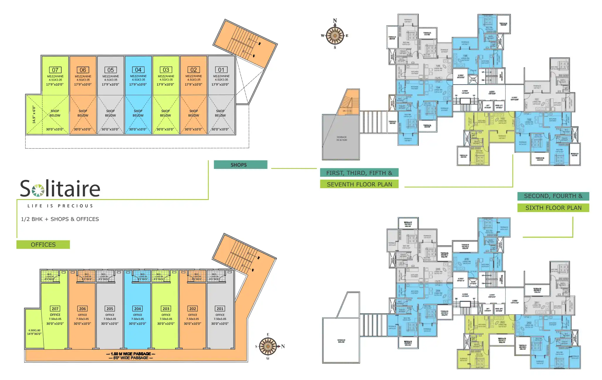 Heera Mansion Floor Plans & Layout
