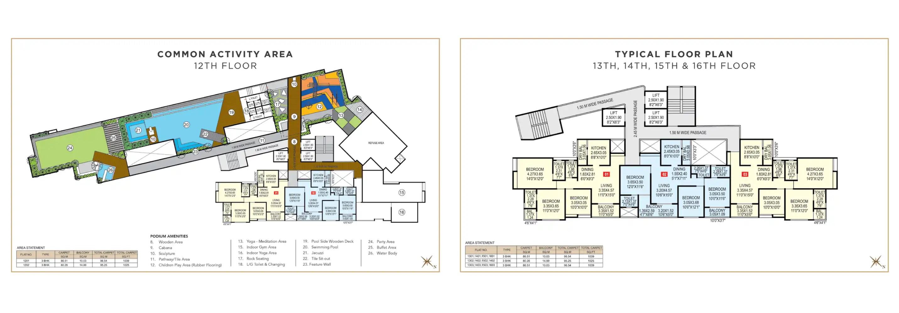 Eternity Towers Floor Plans & Layout