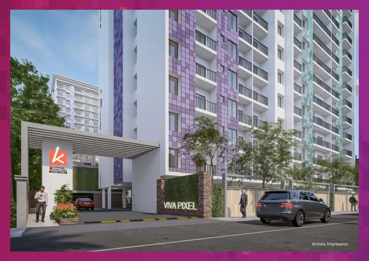 Kohinoor Viva Pixel project blurred background