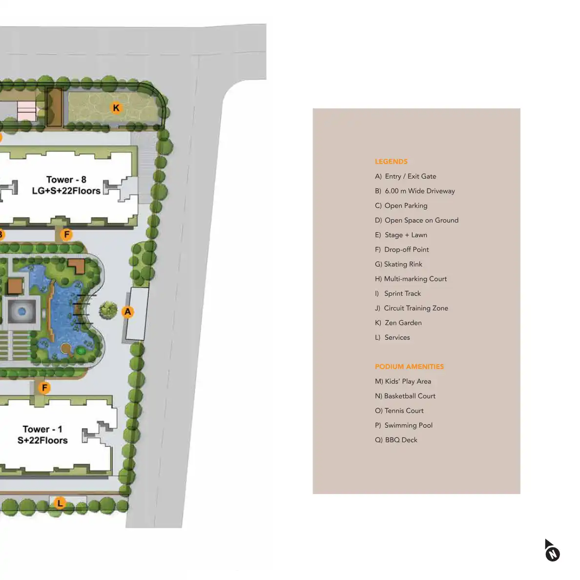 Kohinoor Uptown Avenue Floor Plans & Layout