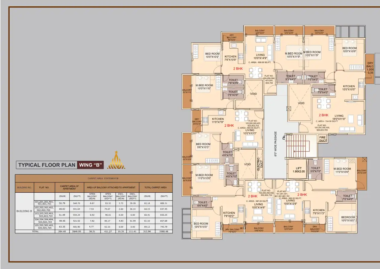 Bhosale Empire Floor Plans & Layout