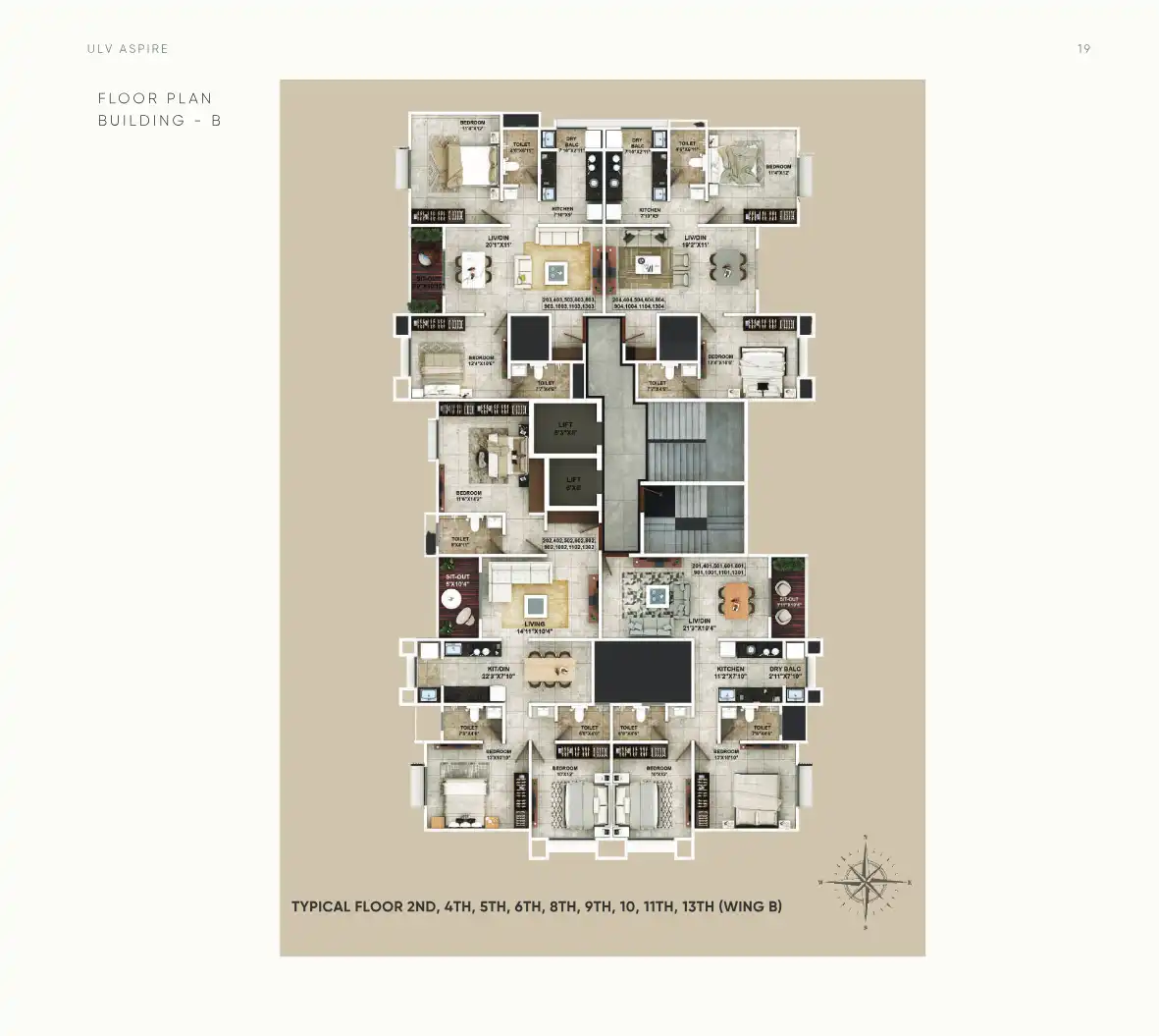 Ulv Aspire Floor Plans & Layout