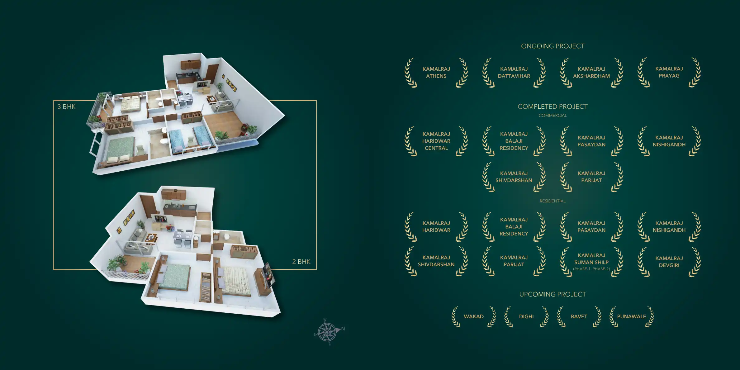 Kamalraj Akshardham Floor Plans & Layout
