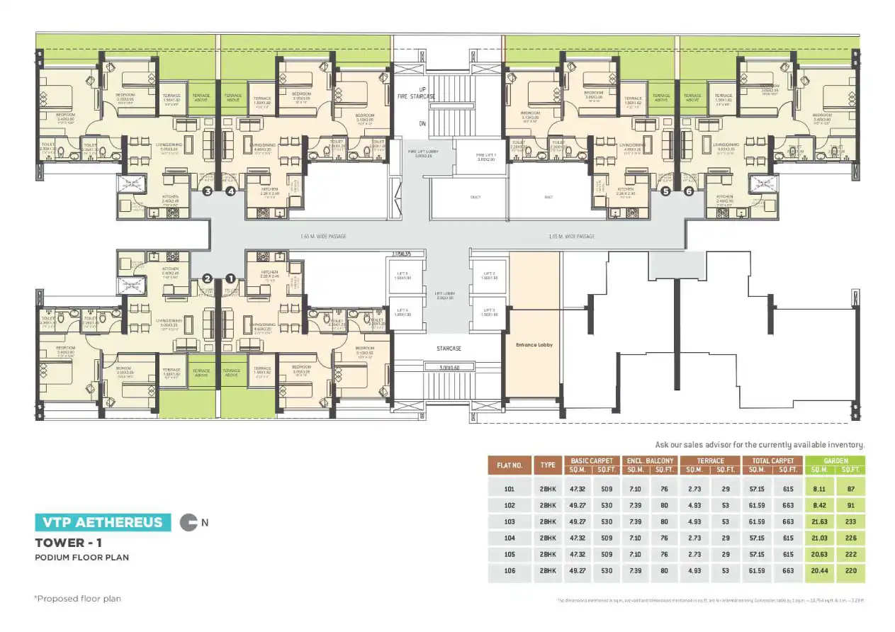 Vtp Aethereus High Street Floor Plans & Layout