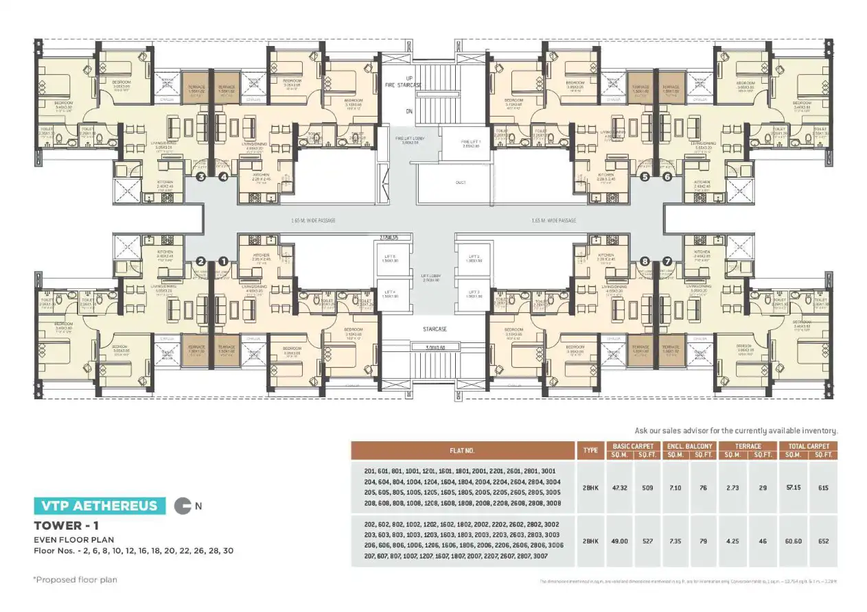 Vtp Aethereus High Street Floor Plans & Layout