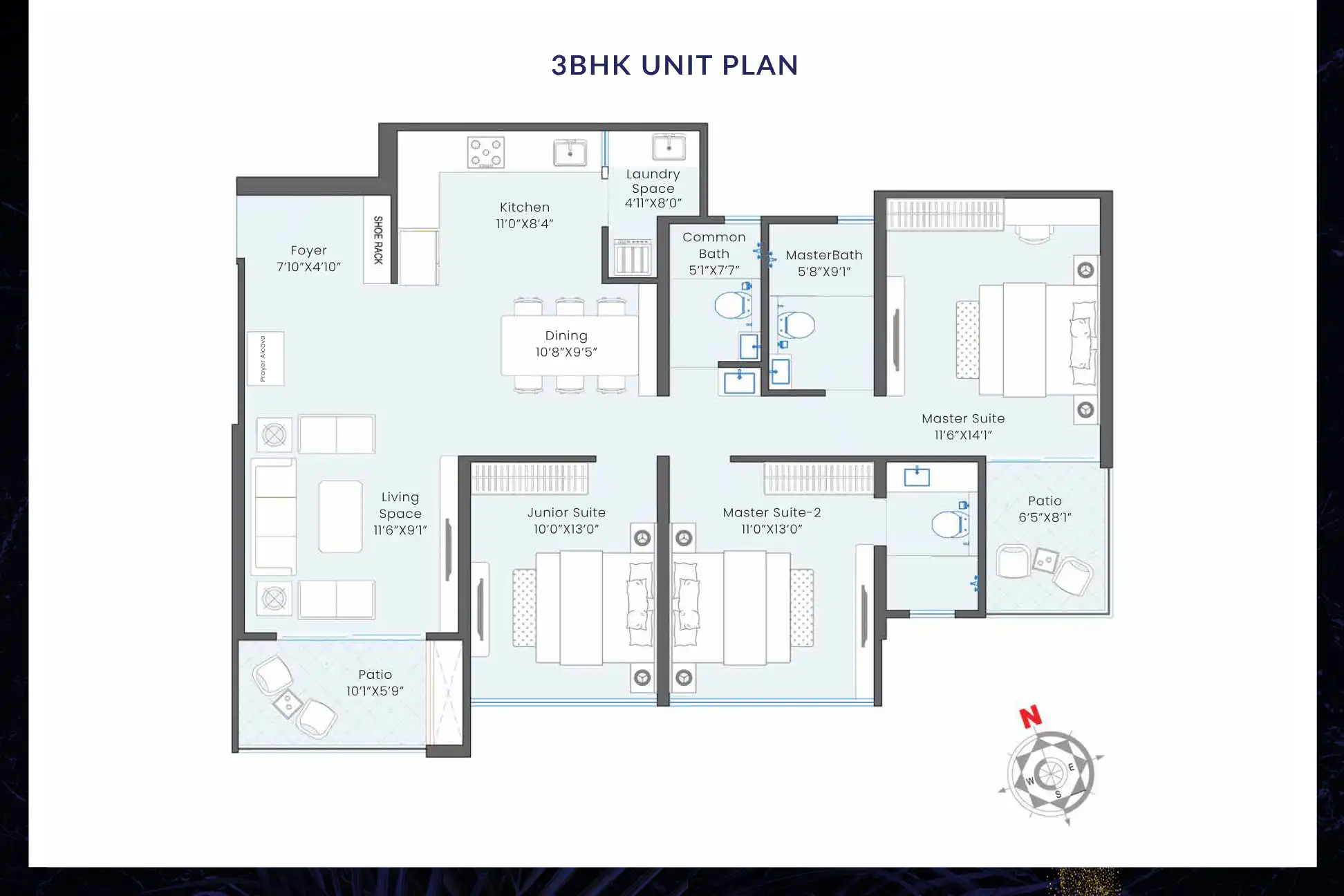 Shubh Tristar Floor Plans & Layout