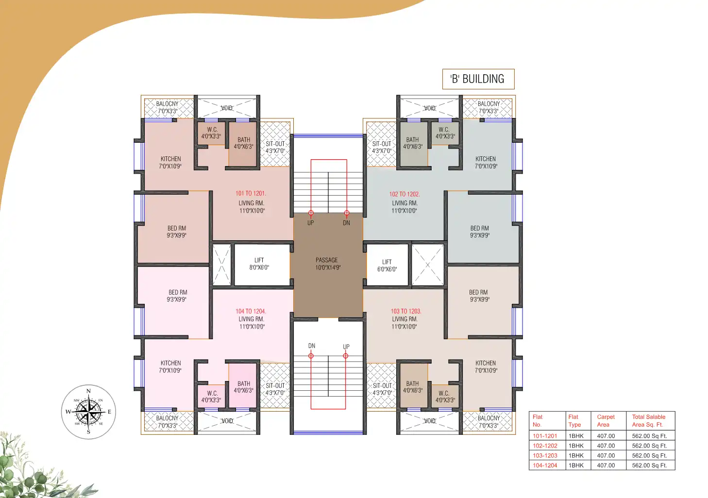 Sahil Floor Plans & Layout