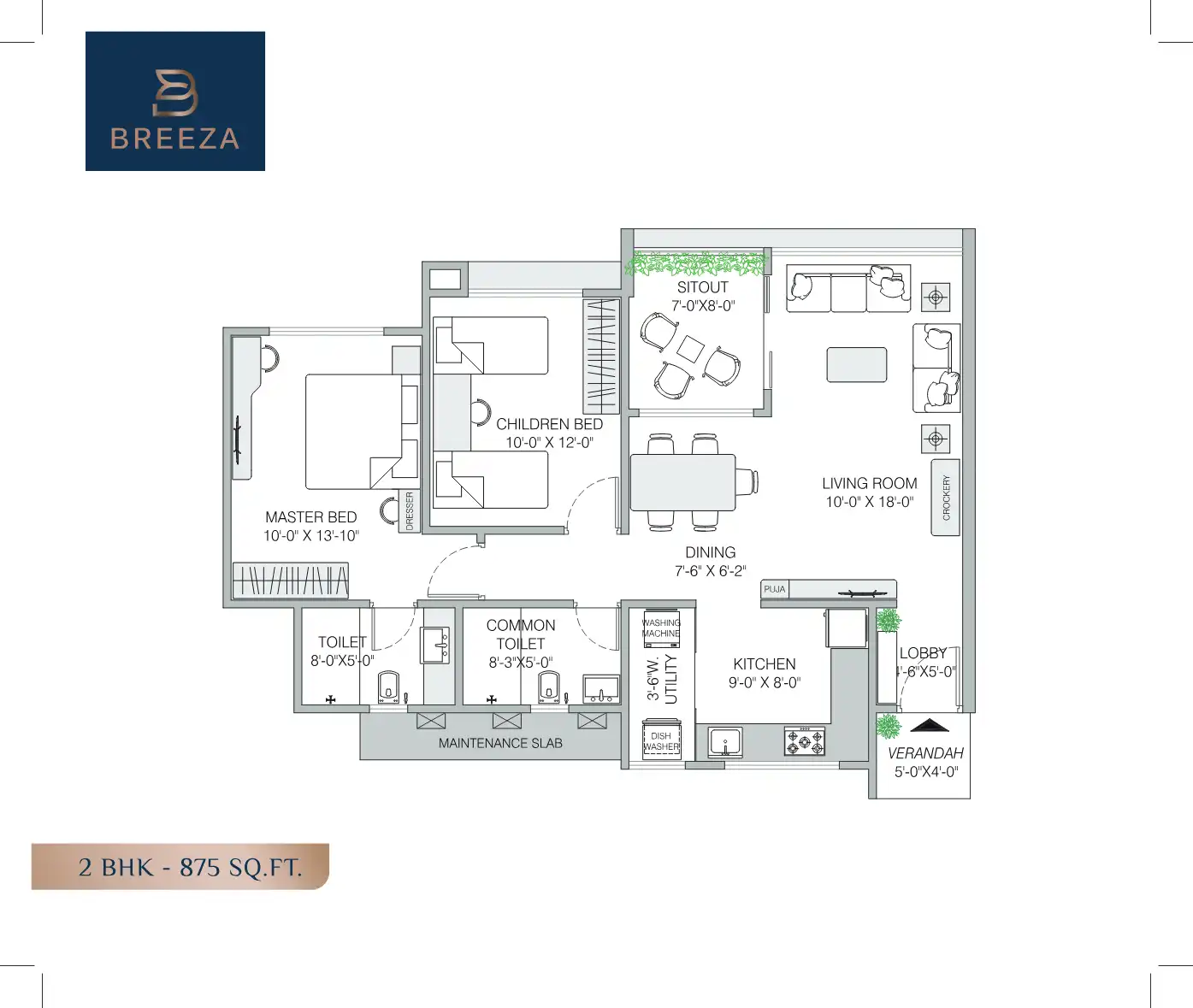 Breeza Floor Plans & Layout