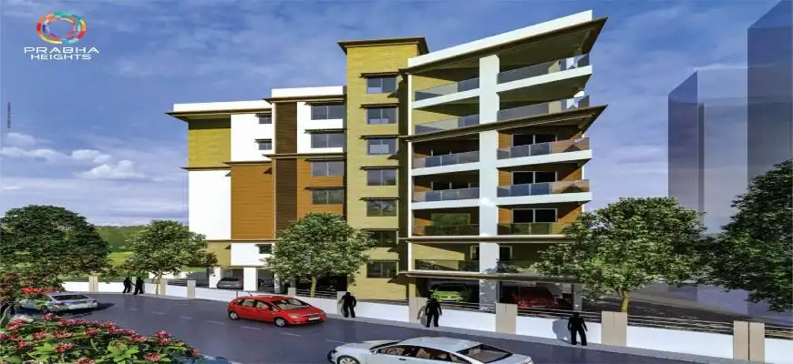 Prabha Heights project blurred background