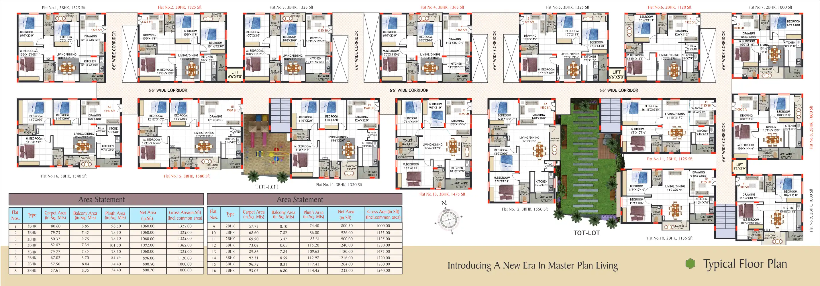 Jublie Enclave Floor Plans & Layout