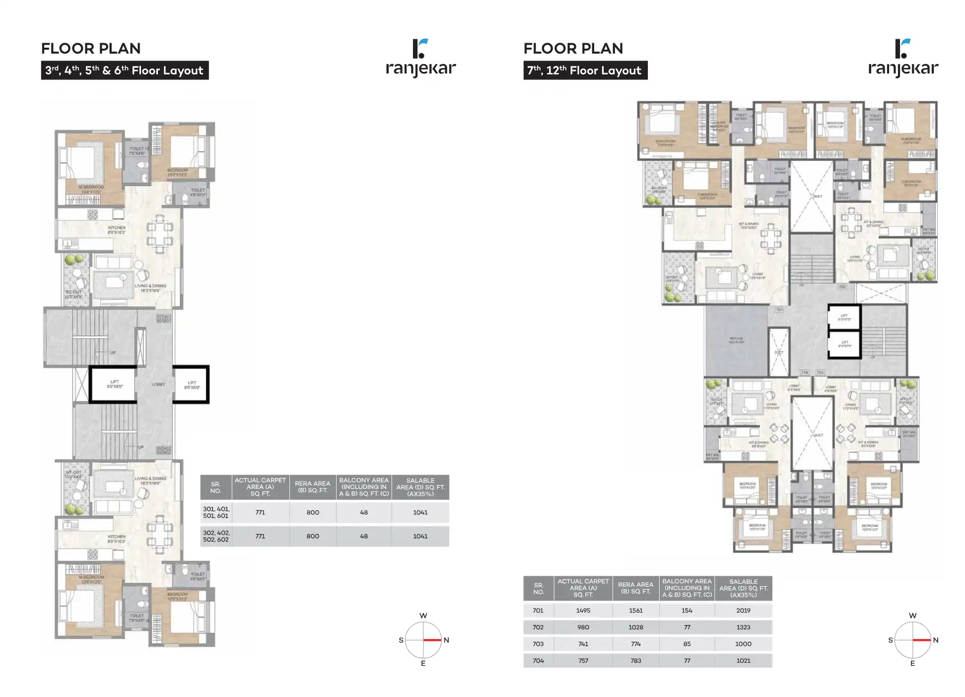 Tirth Floor Plans & Layout