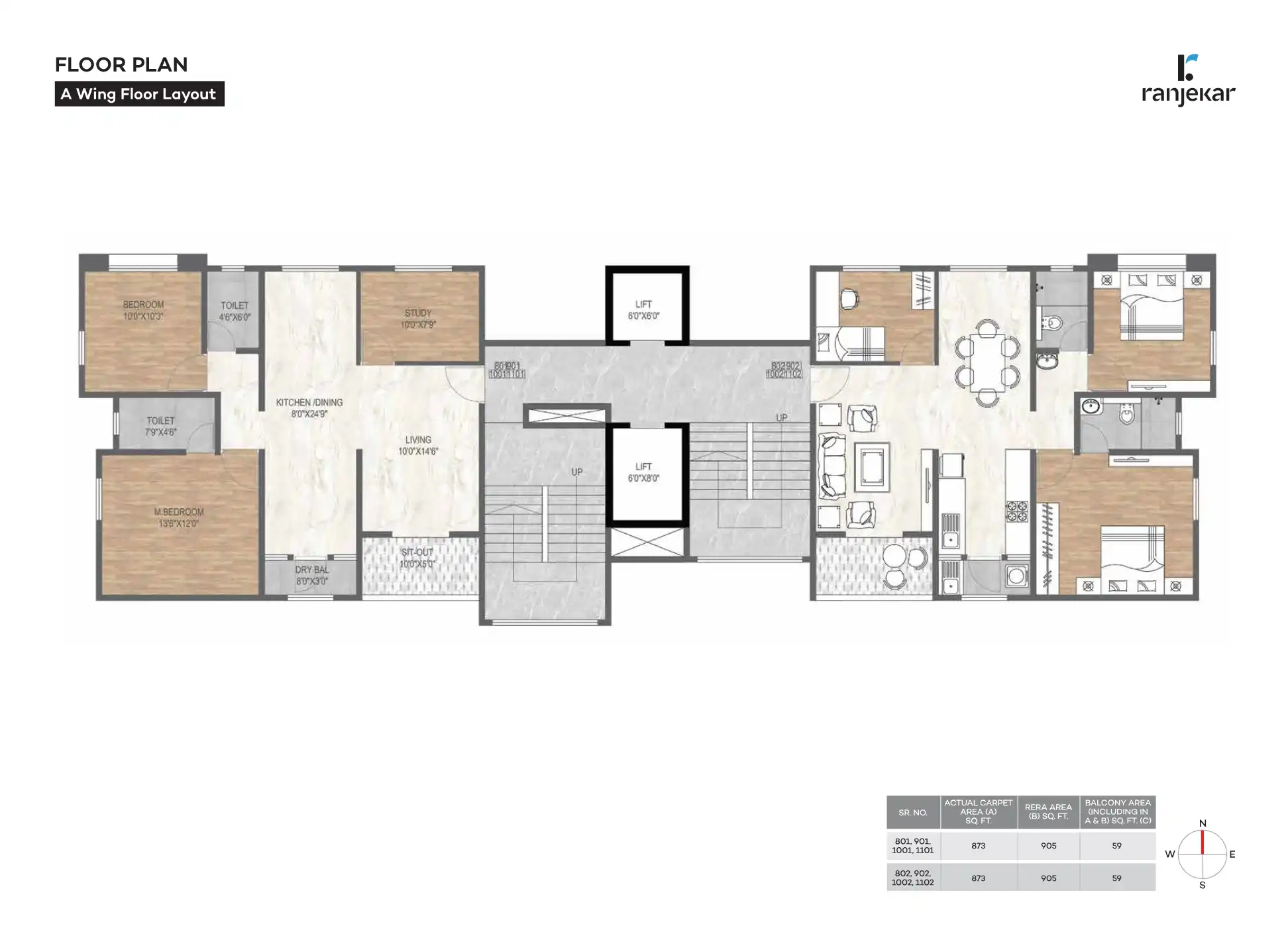 Tirth Floor Plans & Layout