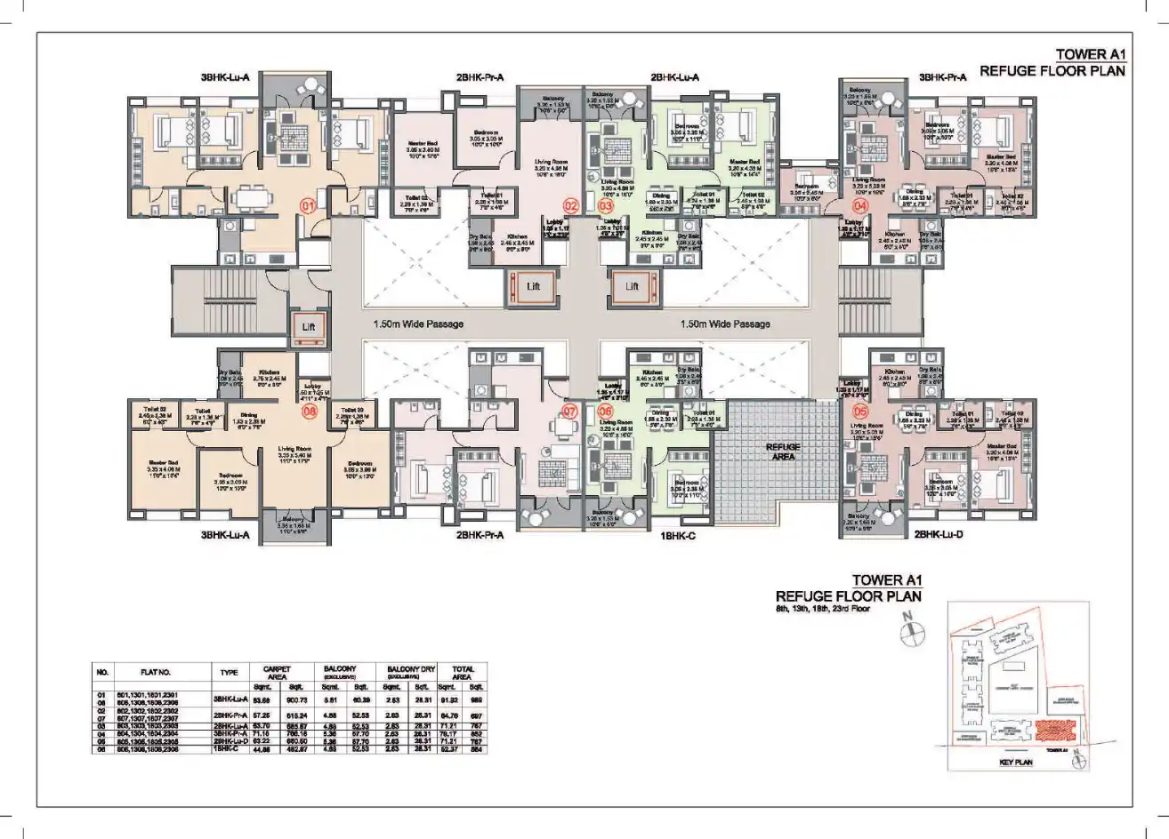 Kohinoor Riverdale Floor Plans & Layout