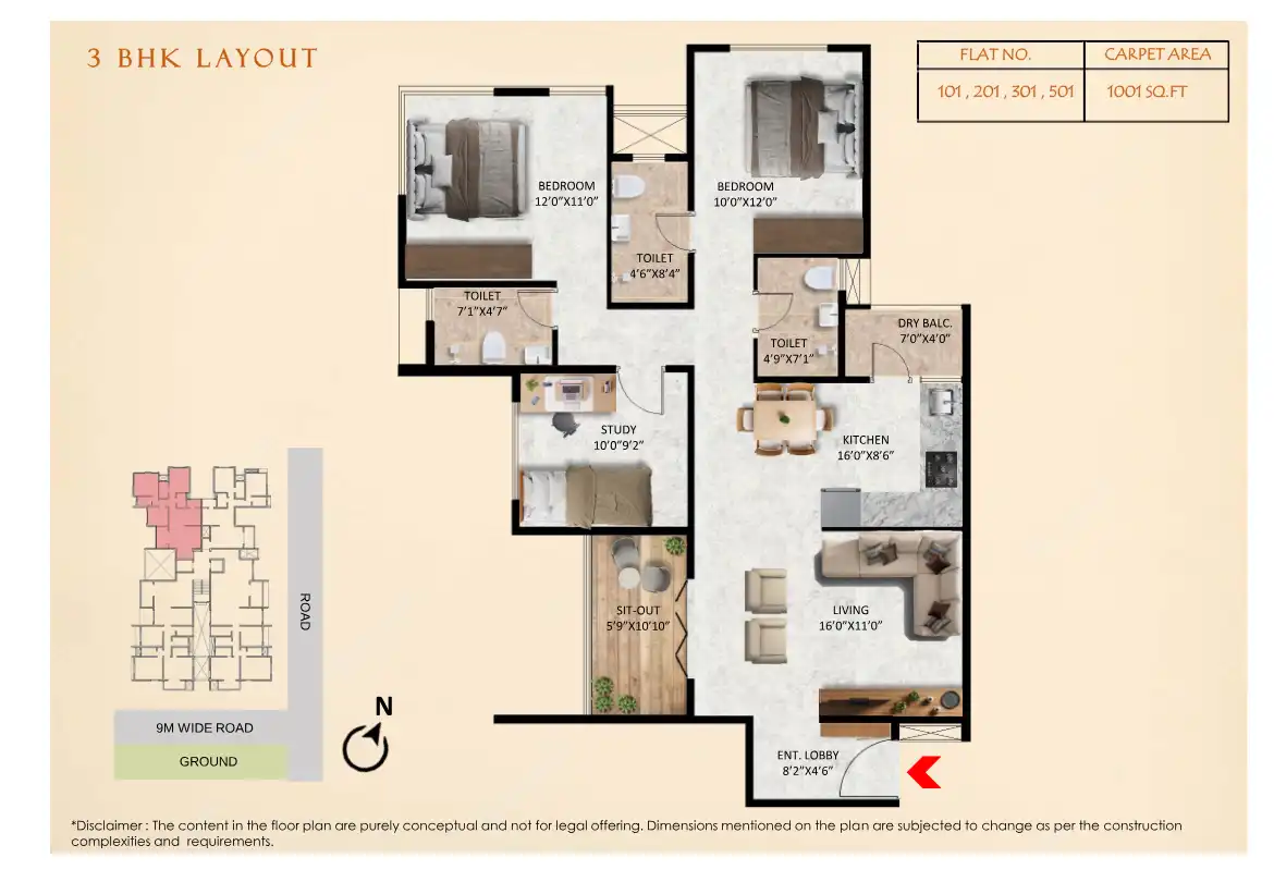 Tejaswi Floor Plans & Layout