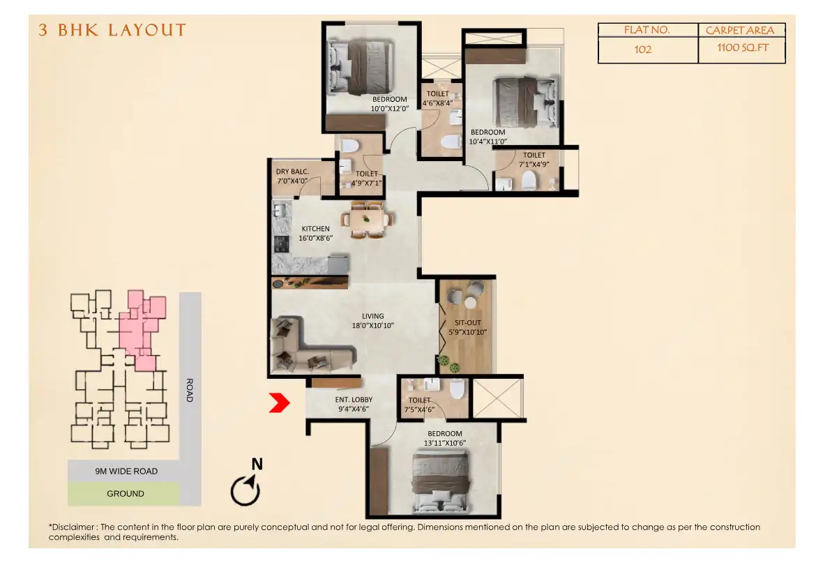Tejaswi Floor Plans & Layout