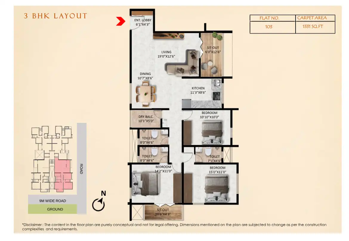 Tejaswi Floor Plans & Layout