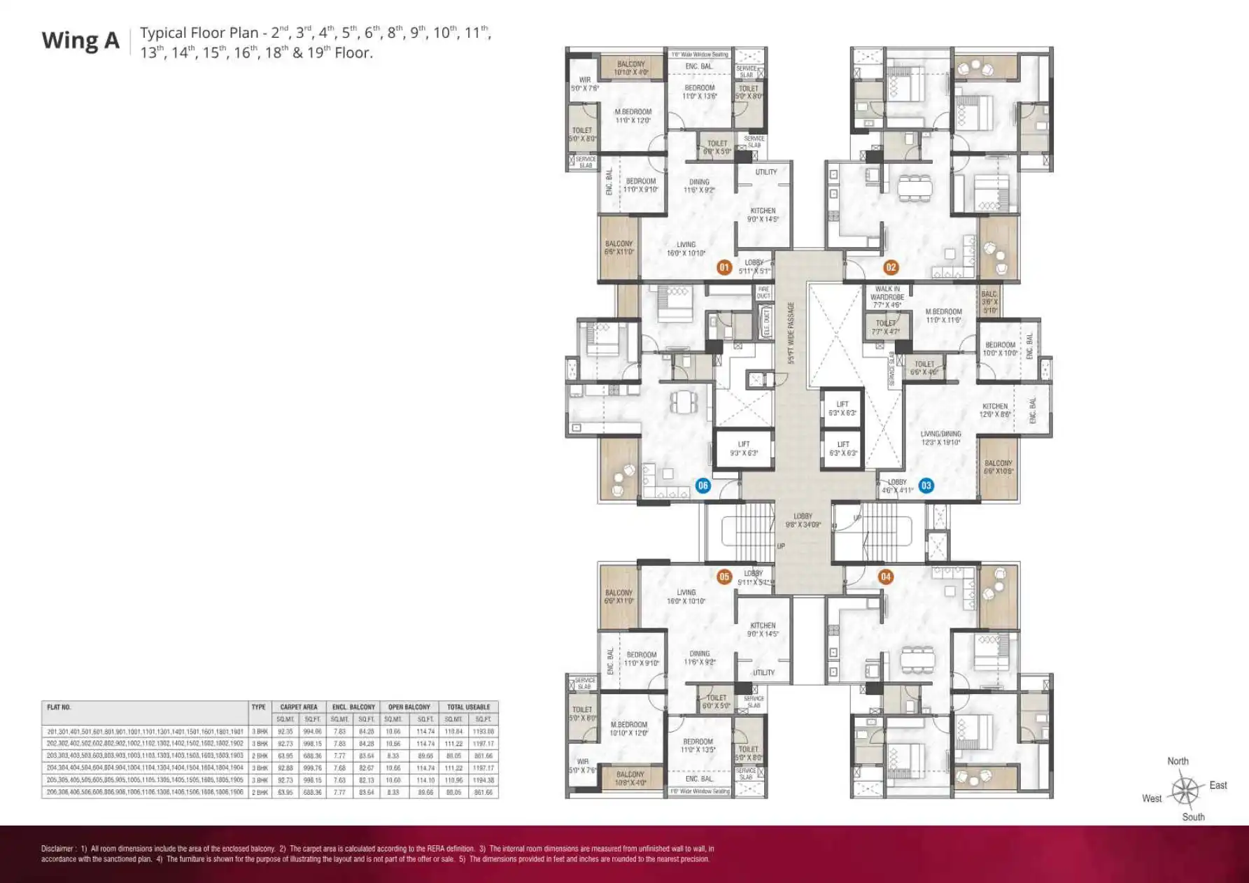 Millennium Samriddhi Floor Plans & Layout