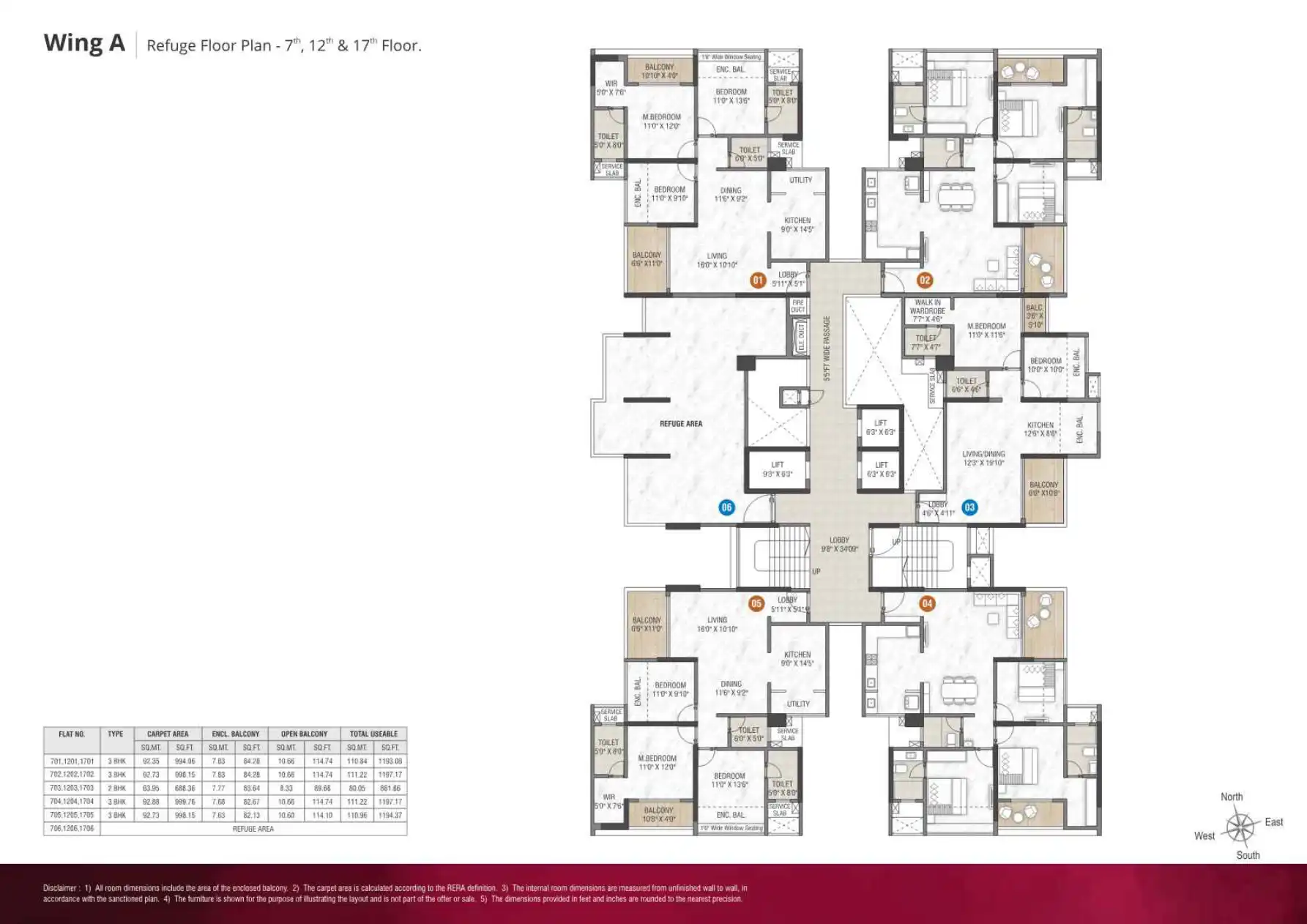 Millennium Samriddhi Floor Plans & Layout