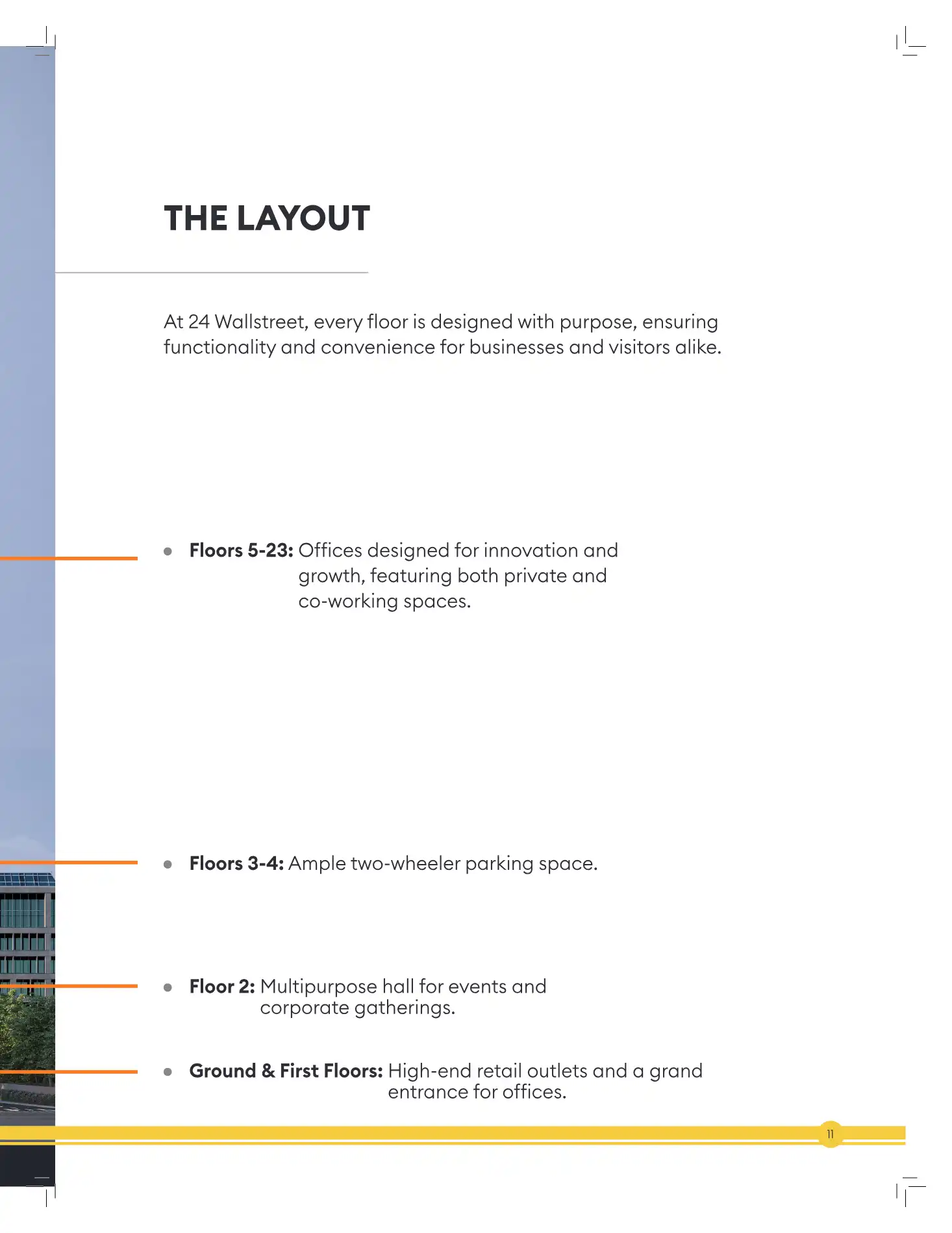 24 Wall Street Floor Plans & Layout