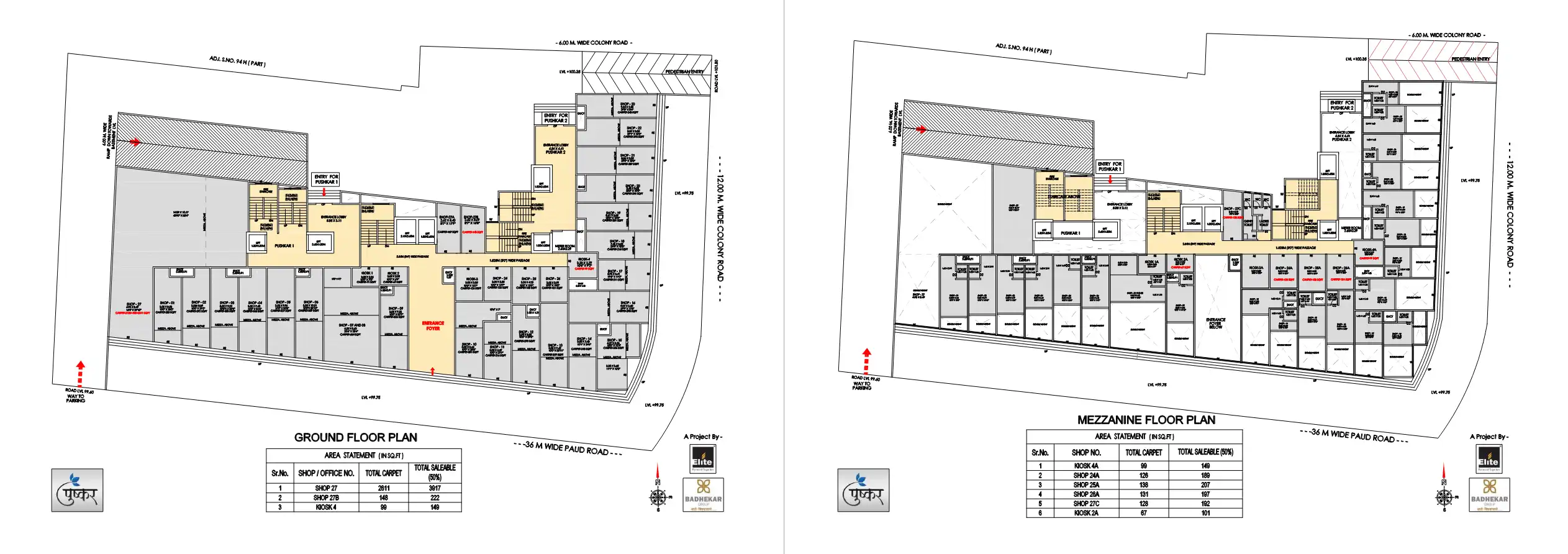 Pushkar Park Floor Plans & Layout