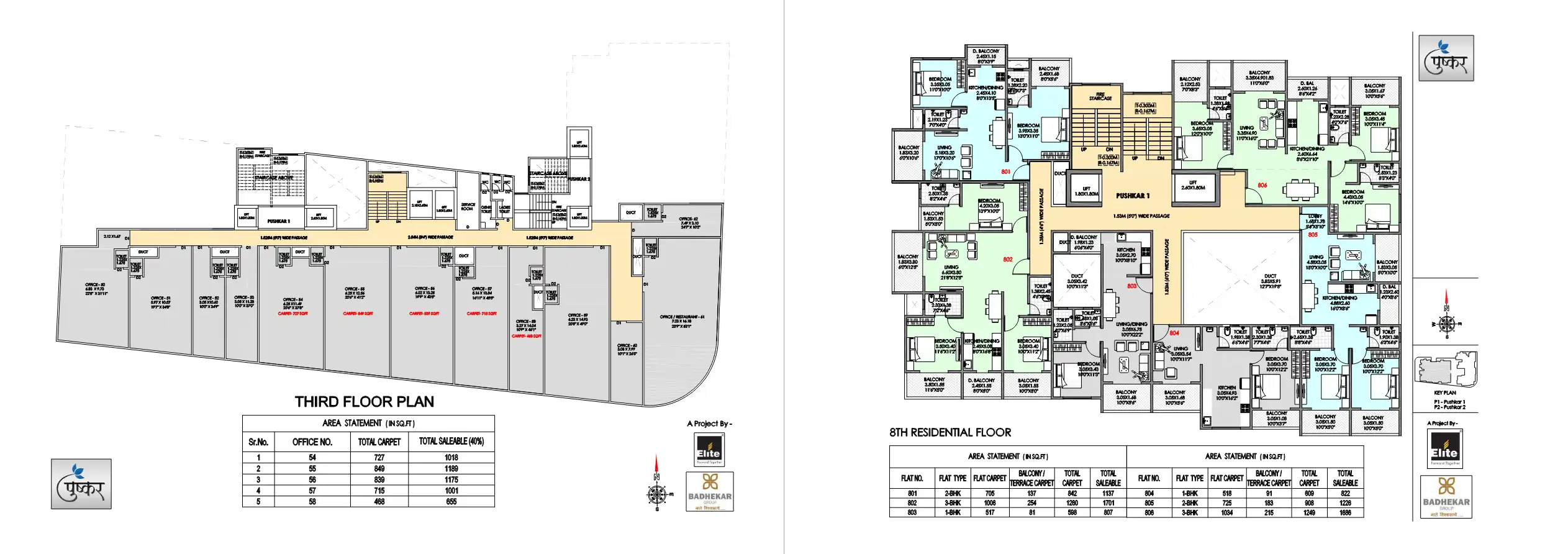 Pushkar Park Floor Plans & Layout