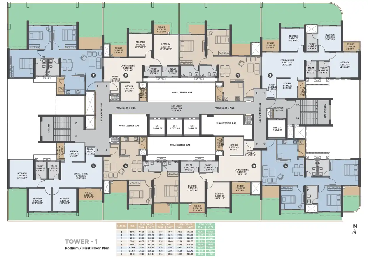 Vtp Volare Floor Plans & Layout