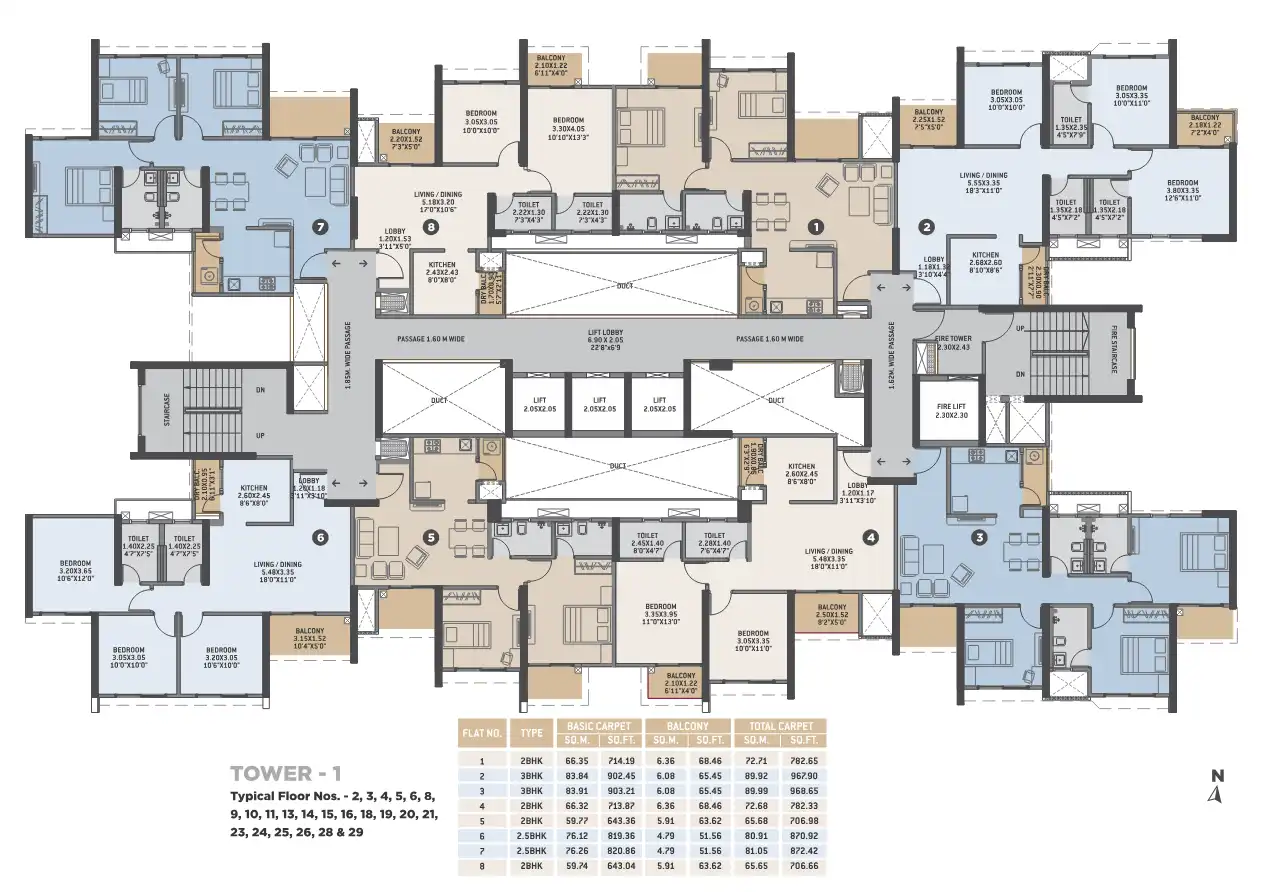 Vtp Volare Floor Plans & Layout