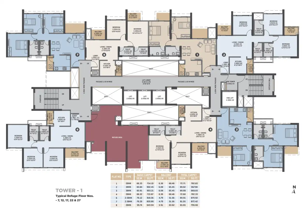 Vtp Volare Floor Plans & Layout