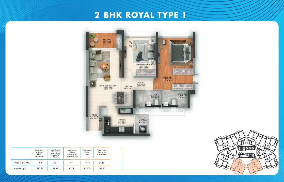 Joy on The Tree Tops Floor Plans & Layout