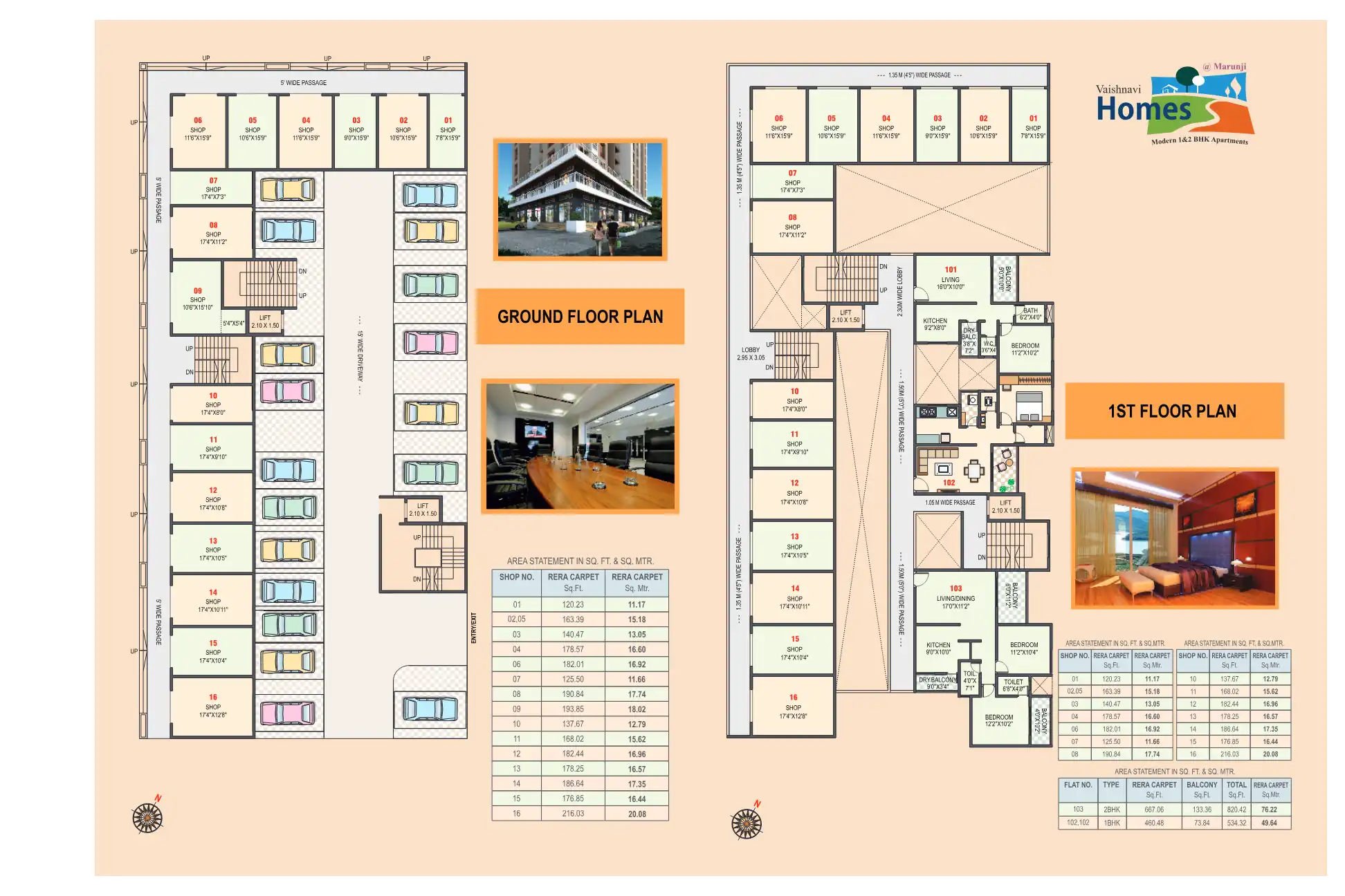 Vaishnavi Apartment Floor Plans & Layout