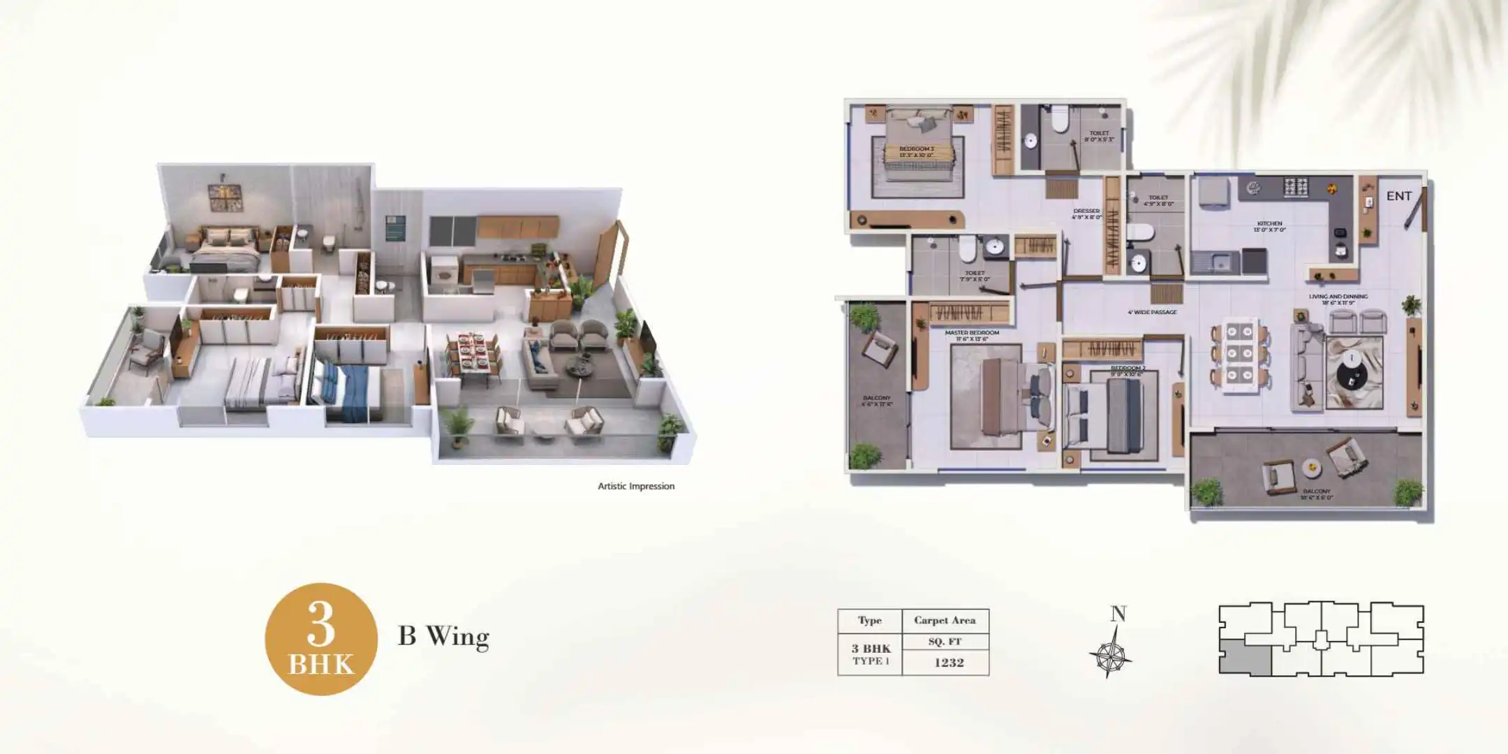 G M Mahika Floor Plans & Layout