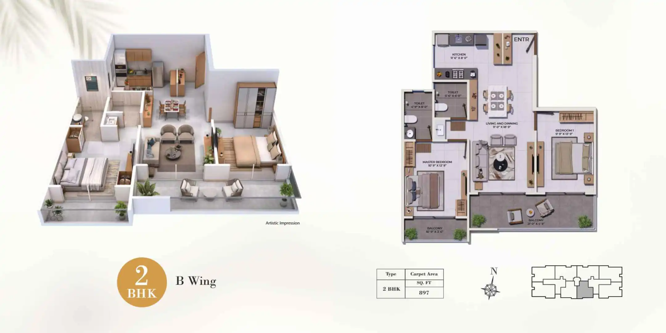 G M Mahika Floor Plans & Layout