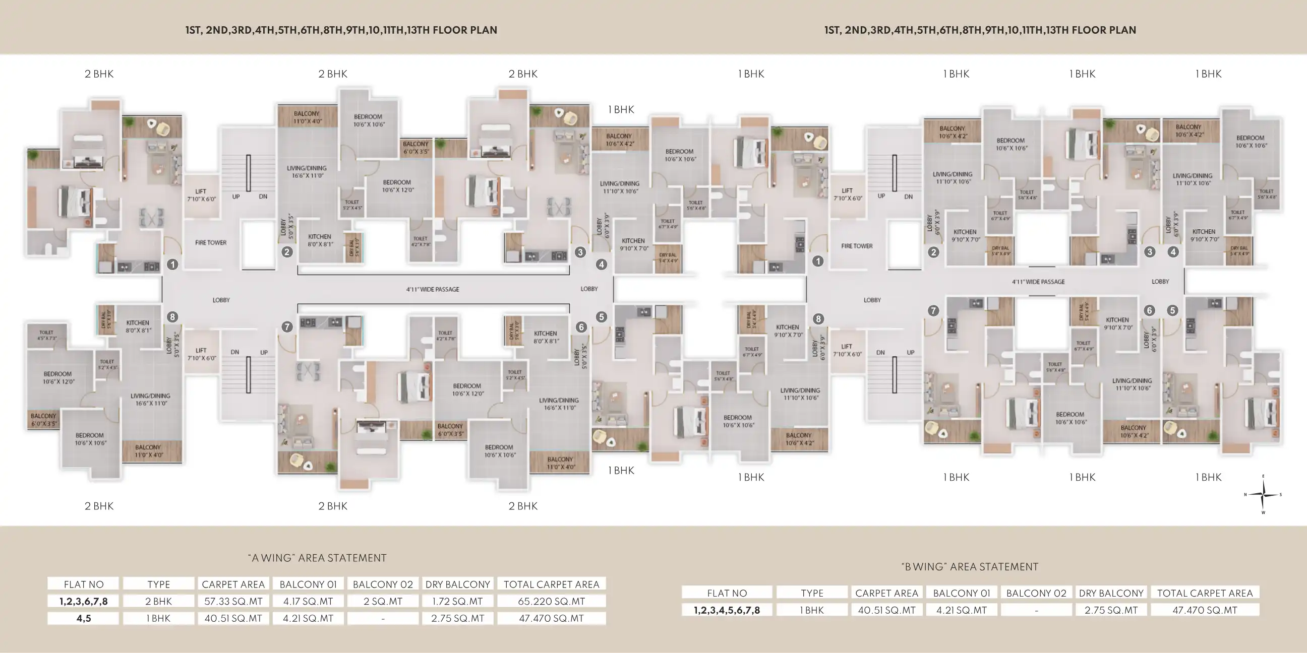 Vtb Crown Floor Plans & Layout